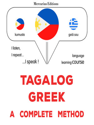 cover image of Tagalog--Greek